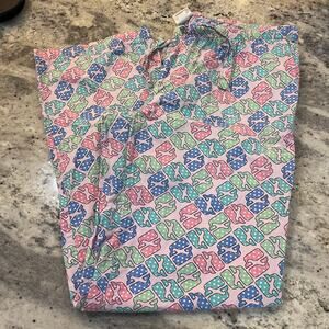 Vineyard Vines Whale Pajama Pants Medium
